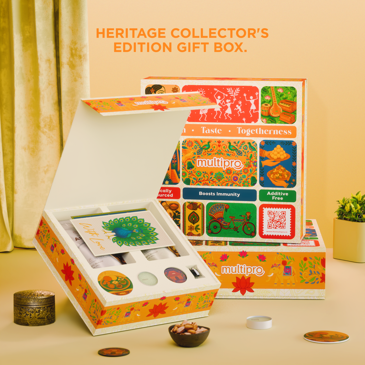 Multipro Premium Festive Gift Box – Embrace the Essence of India
