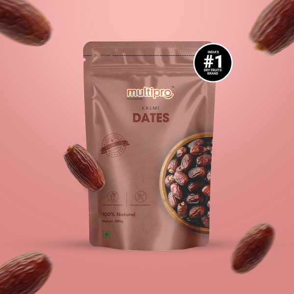 Kalmi Dates | Premium Quality | Naturally Sweet | No-Touch Packaging | 200g
