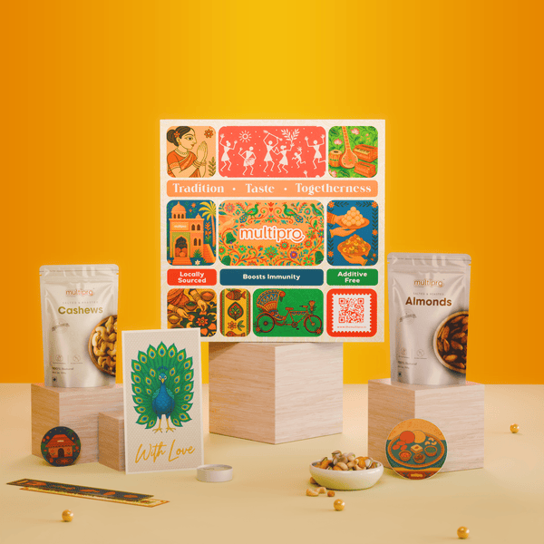 Multipro Premium Festive Gift Box – Embrace the Essence of India